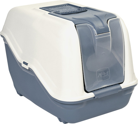 Netta Maxi kabrió tetős, könnyen tisztítható macska WC