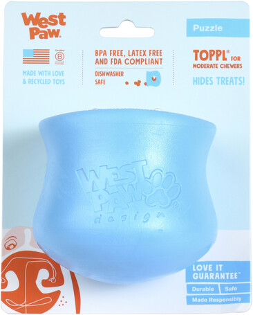 West Paw Toppl - Jutalomfalattal tölthető kutyajáték