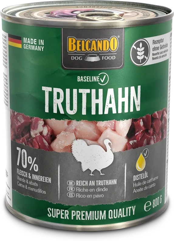Belcando Baseline Truthahn - Conserve cu carne de curcan pentru câini - zoom