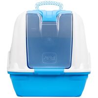 Netta Maxi kabrió tetős, könnyen tisztítható macska WC #14