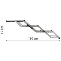 Összecsukható alumínium kutyalépcső #17