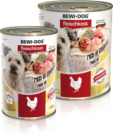 Bewi-Dog színtyúkhúsban gazdag konzerves eledel kutyáknak