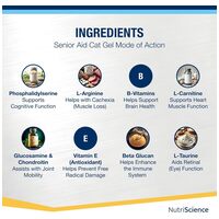 NutriScience Senior Aid Multivitamin gél idős macskáknak #5