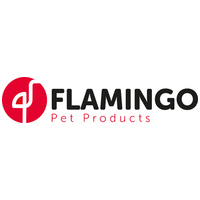 Flamingo jucărie de curățare a dinților pentru câini - Frânghie cu bloc de cauciuc TPR