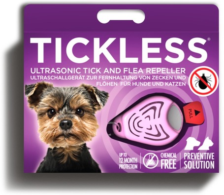Tickless Pet ultrahangos bolha- és kullancsriasztó kutyák, macskák, vadászgörények és nyulak részére