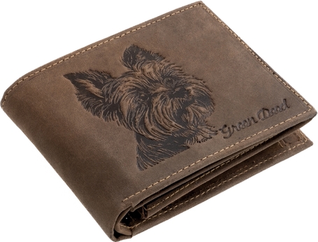 GreenDeed kutyás bőr pénztárca