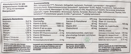 Happy Dog Fit & Vital Medium Adult