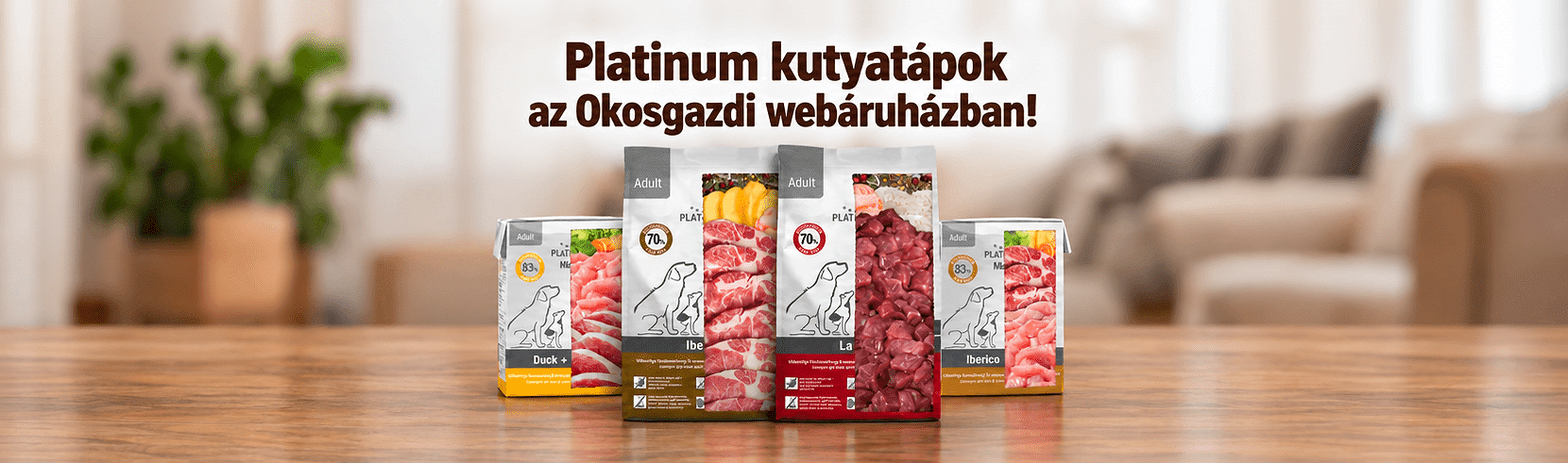 Platinum állateledel - magas friss hústartalommal