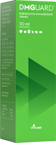 DMGuard immunerősítő készítmény U vitaminnal kutyáknak, macskáknak, kisállatoknak, díszmadaraknak és díszhalaknak