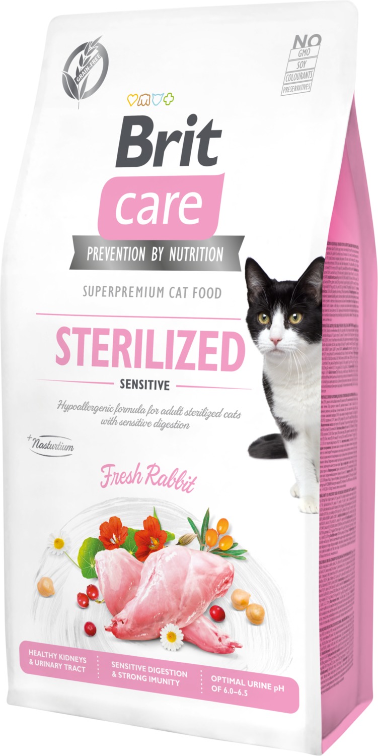 Brit Care Cat Sterilized Sensitive Fresh Rabbit