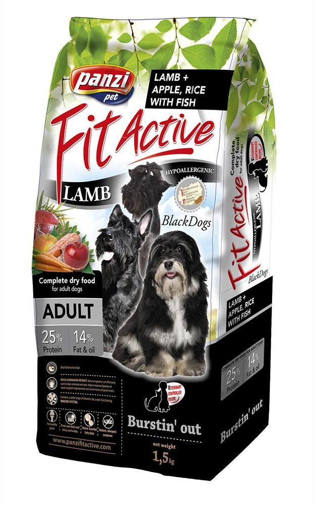 FitActive BlackDogs Lamb & Fish with Apple & Rice
