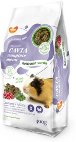Delicado Verde Complete Menu Cavia teljesértékű eledel tengerimalacoknak bogyókkal és lucernával