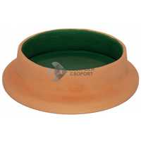 Bol ceramic pentru animale de companie cu design simplu, tradițional