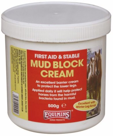 Equimins Mud Block Cream Cremă pt cai împotriva bacteriilor