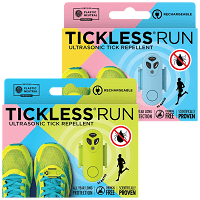 Tickless Run USB dispozitiv repelent cu ultrasunete pentru căpușe pentru alergători