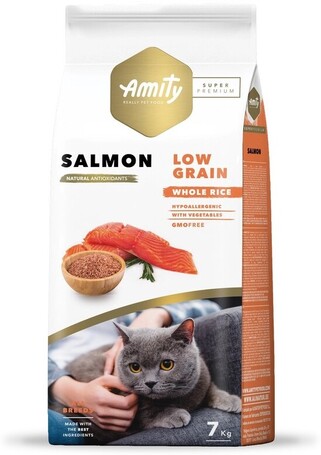 Amity Cat Adult Salmon hipoallergén macskatáp