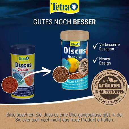 Tetra Diskus Granules - Granulált főeleség diszkoszoknak