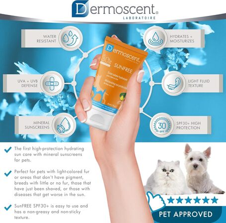 Dermoscent SunFREE kutyáknak és macskáknak