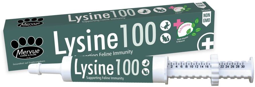 Mervue Lysine 100 pastă herpes pisici