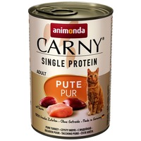 Animonda Carny Single Protein - Conservă cu carne pură de curcan pentru pisici