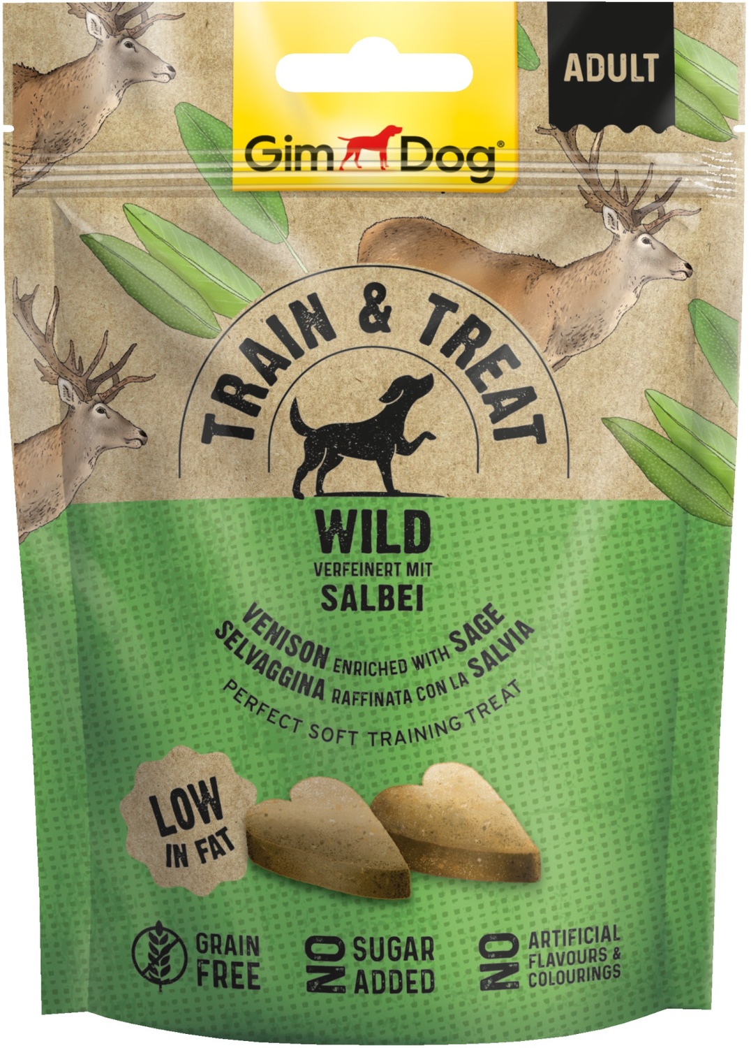 GimDog Adult Train & Treat Wild & Salbei
