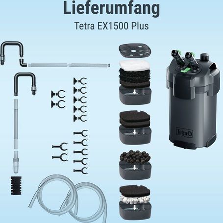 Tetra EX Plus 1000/1500 külső akváriumszűrő