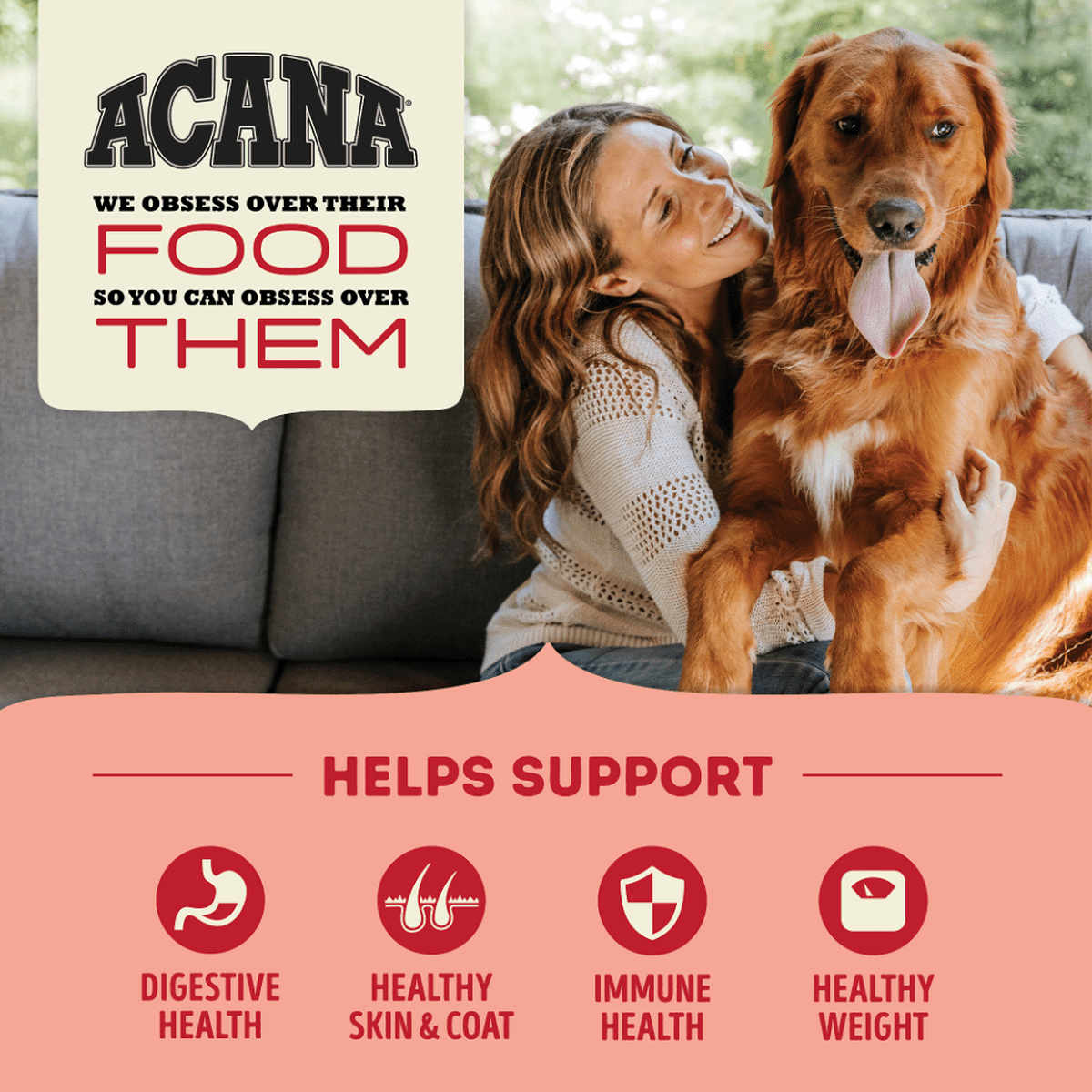 Acana Red Meat Recipe hrană fără cereale pentru câini - zoom