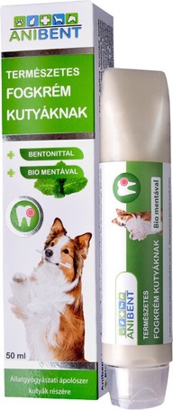 Anibent természetes fogkrém kutyáknak bio mentával