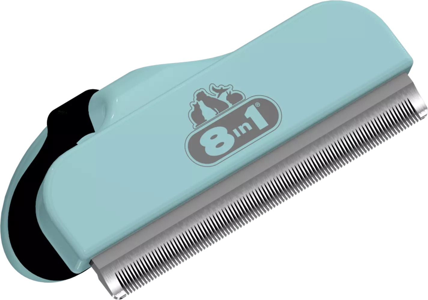 8in1 Perfect Coat DeShedder perie pentru câini