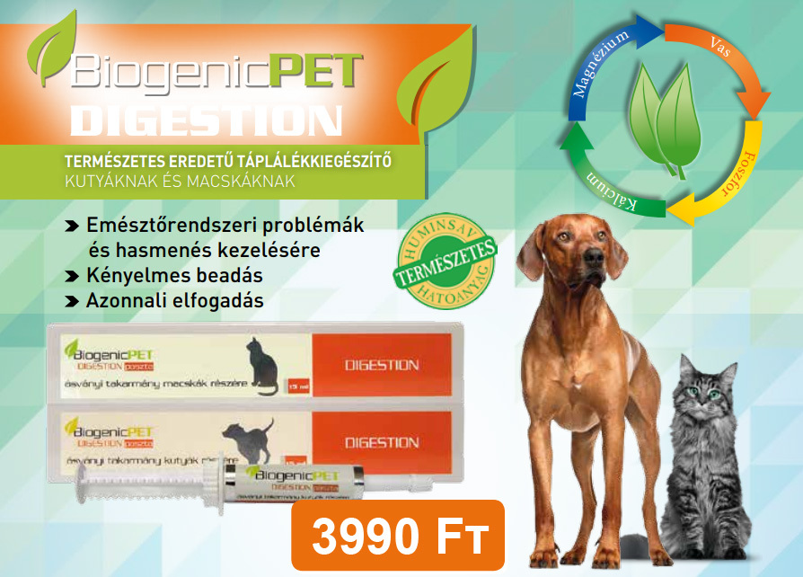 BiogenicPet Digestion pastă pentru câini - zoom