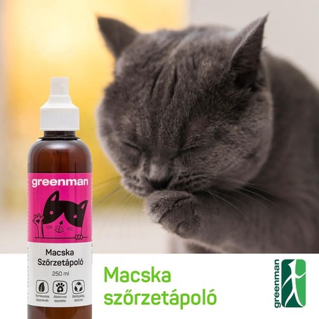 Greenman macska szőrzetápoló