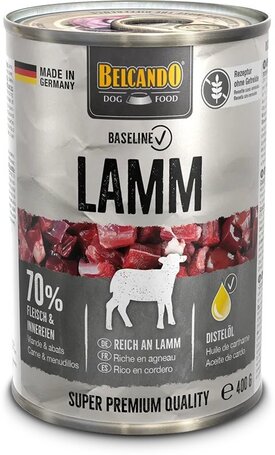 Belcando Baseline Lamm - Bárányhúsos konzerv kutyáknak