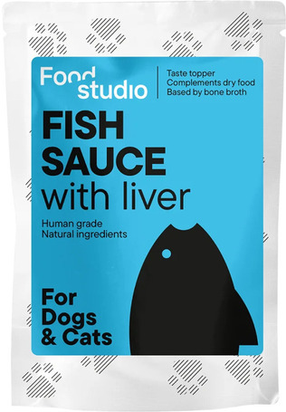 Food Studio Redfish Sauce with Duck Liver