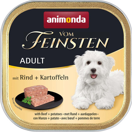 Animonda Vom Feinsten Adult marhahúsos és burgonyás kutyaeledel