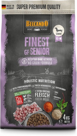 Belcando Finest Grain-Free Senior táp idősödő kutyák számára | Gabonamentes