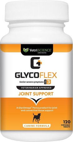 VetriScience Glyco-Flex III ízületvédő rágótabletta kutyáknak