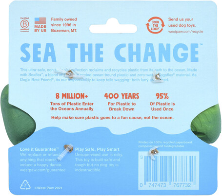 West Paw Seaflex Drifty - Csontot imitáló rágóka