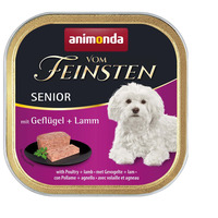 Animonda Vom Feinsten Senior szárnyas- és bárányhúsos kutyaeledel