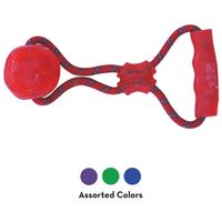 Kong Squeezz Ball kutyajáték kötéllel #4