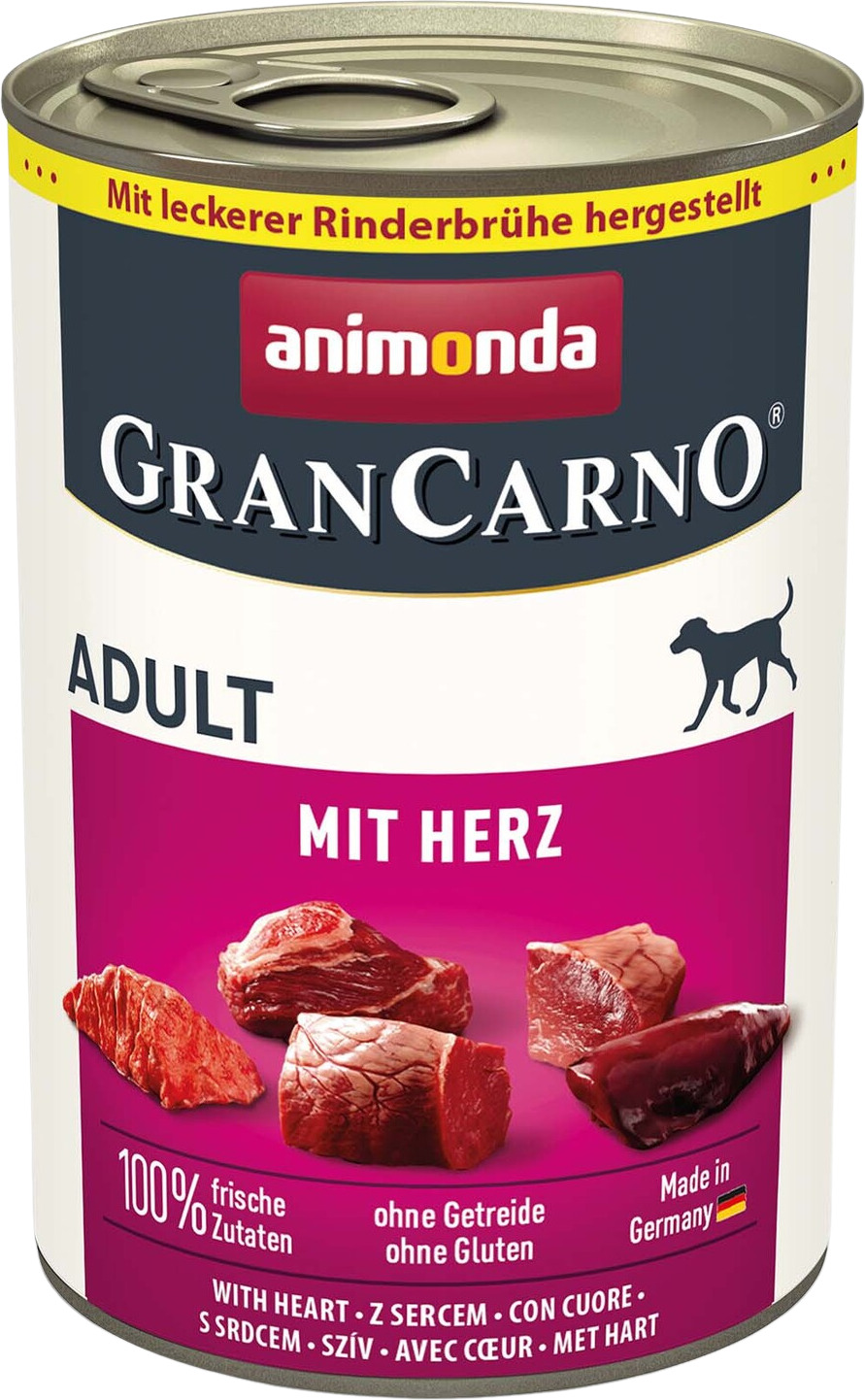 Animonda GranCarno Adult conservă cu vită și inimă