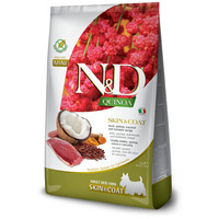 N&D Dog Grain Free Quinoa Skin & Coat Duck – Bőr- és szőrproblémákra | Szuperprémium kutyatáp