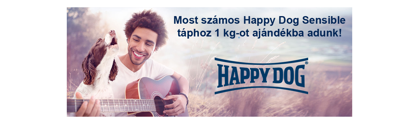 Ne maradj le! - számos Happy Dog Sensible táphoz most 1 kg-ot ajándékba adunk