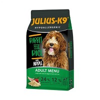 Julius-K9 Hypoallergenic Adult Rabbit & Rice