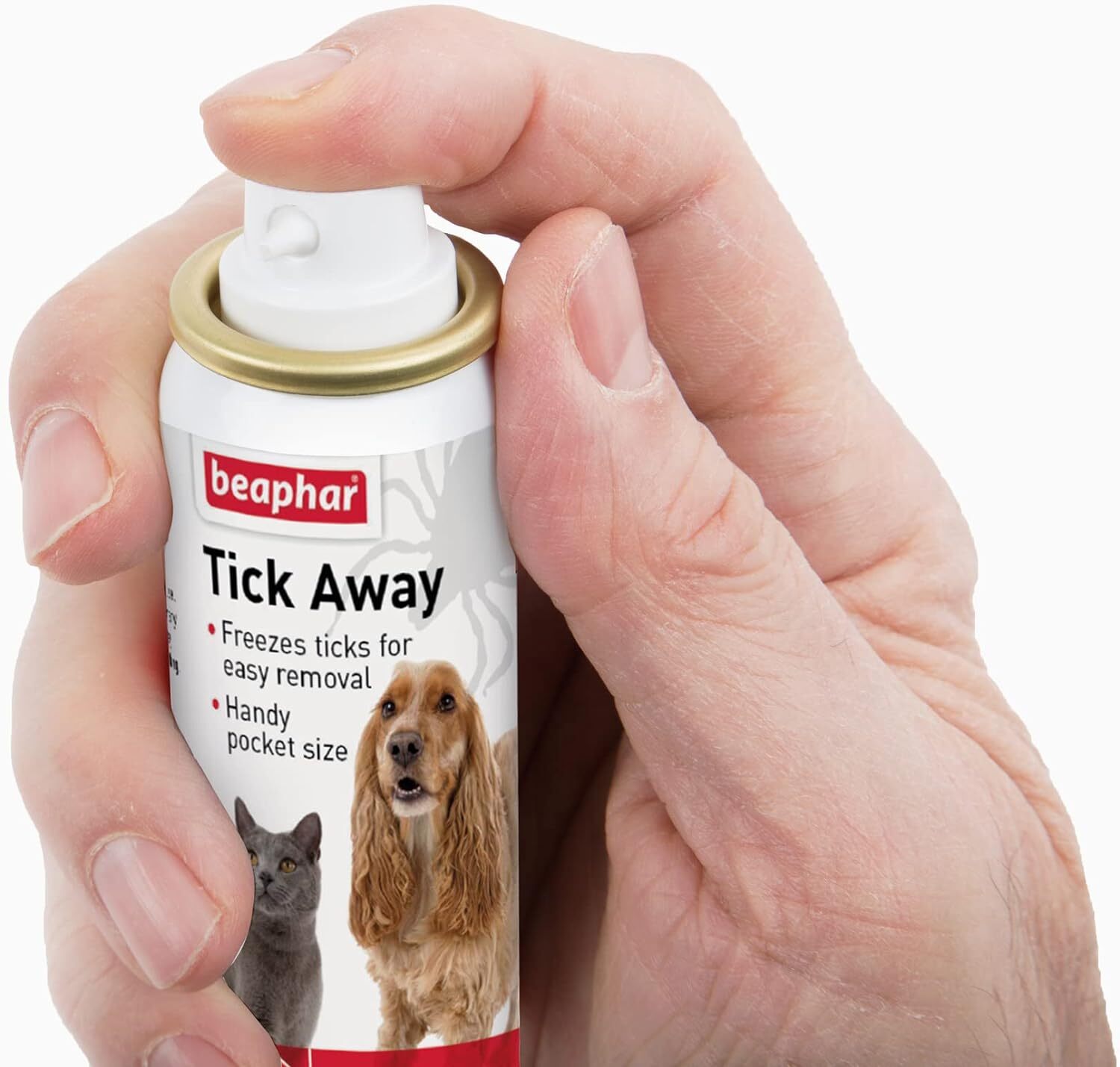 Beaphar Tick Away Spray repelent pentru căpușe câini pisici - zoom