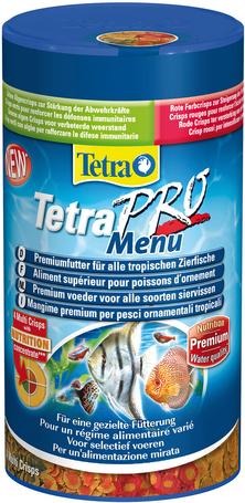 Tetra Pro Multi-Crisps Menu vegyes díszhaltáp