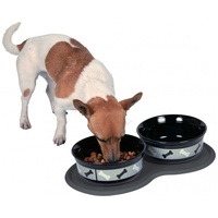 Trixie természetes gumi tál alátét sötétszürke színben #2