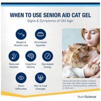 NutriScience Senior Aid Multivitamin gél idős macskáknak #3