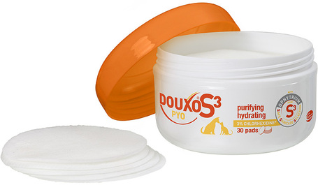 Douxo S3 Pyo törlőkendő kutyáknak és macskáknak