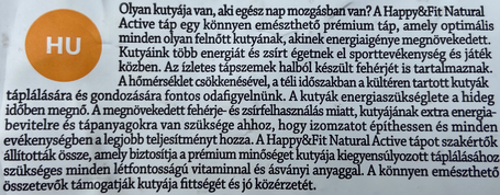 Happy&Fit Natural Adult Active