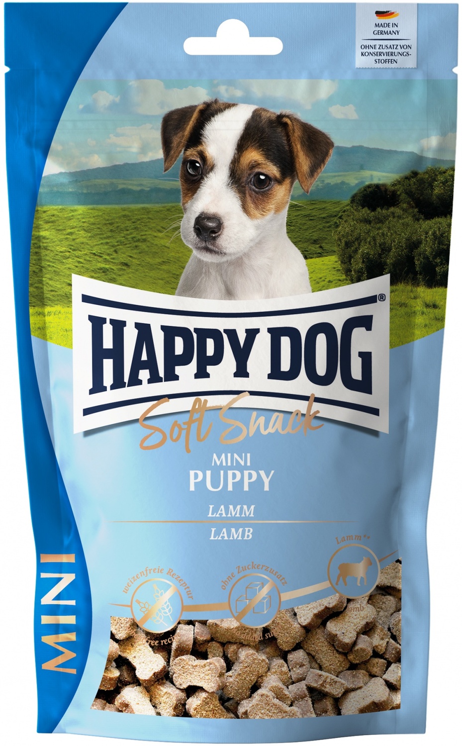 Happy Dog Soft Snack Mini Puppy  Lamb - Gustare recompensă moale cu miel